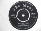 Winston Samuels, What Have I Done on the UK Ska Beat label. Mint