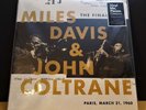 MILES DAVIS & JOHN COLTRANE THE FINAL TOUR Paris, March 21, 1960 VMP 2LP VINYL