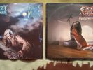 OZZY OSBOURNE Bark at Moon + Blizzard of Ozz vinyl vinyls LP 12