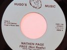NATHEN PAGE Free / Kapp Time HUGO’S 45 spiritual soul jazz VG++ 7” HEAR