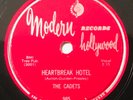 THE CADETS-HEARTBREAK HOTEL-MODERN 985 78 rpm 1956 Elvis Presley cover HEAR