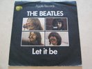 THE BEATLES-LET IT BE-APPLE 1ST PRESS R.5833 + PICTURE SLEEVE 1970