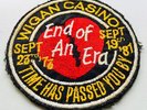 * WIGAN CASINO ORIGINAL END OF AN ERA 1981 ALL NIGHTER NORTHERN SOUL  PATCH