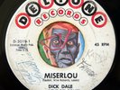 HEAR Dick Dale 45 Misirlou/Eight Till Surf pulp fiction misspelled MISERLOU