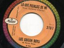 LOS GIBSON BOYS miss ann / lo que piensas 1961 R&B ROCKER MEXICO rare 45  LISTEN