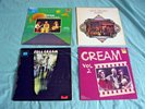 CREAM - 4 x Vinyl LPs FULL CREAM /LIVE VOLUME II /VOL.2 /I FEEL FREE Clapton VG+