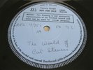 Cat Stevens ? The World Of Cat Stevens RARE Test Pressing LP 1970 Decca 12 track