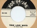 VI PETTY Trio 1960 promo Norvajak True Love Ways Buddy Holly 45 Norman Petty