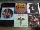 ROCK LP  BON JOVI SLIPPERY PIC DISC SKIN LUCKY X 2LP THUNDER MOTLEY CRUE RAINBOW