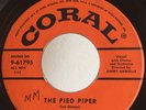 Popcorn Soul Mod R&B 45 Billy Williams The Pied Piper on Coral HEAR VG++