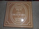 JOHANN SEBASTIAN BACH Das Orgelwerk LIONEL ROGG 20 LP BOX EMI MINT