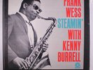 FRANK WESS: Steamin' LP (Mono, dark blue trident label, clear tape oc) Jazz