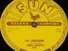 ERNIE CHAFFIN   LAUGHIN' AND JOKIN' b/w I'M LONESOME   USA SUN 78 RPM E+ EX PLUS