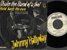 rare 45 t promo germany JOHNNY HALLYDAY 304000 avec  erreur  hold back the sun