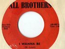 THE PRETENDERS 'I WANNA BE/EMANONS ORCH  'BIRD WALKIN'  (ALL BROTHERS  AB-1087)