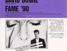 David Bowie - Fame `90 Remix /Space Oddity (1990)  JAPAN 7