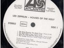 LED ZEPPELIN Houses Of The Holy LP VINYL Germany Atlantic 1973 8 Track White