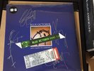 rare orig BLUE OCTOBER Any Man In America SEALED Out Of Print SIGNED LP Ticket