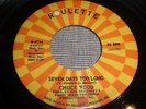 CHUCK WOOD Seven Days Too Long ROULETTE upbeat northern soul 45 rare soul