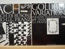 Goldberg Variationen - Johann Sebastian Bach, G.L. Franz Piano LP Equipe EQCL 01