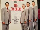 LP- BUDDY HOLLY AND THE CRICKETS- CORAL CRL 57405- MAROON MONO ORIG. - MINT