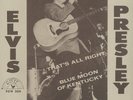 ELVIS PRESLEY: That's All Right 45 (repro, PS) Rockabilly