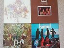 BREAD-COLL.OF 4 x LP's-GUITAR MAN,BEST OF,BABY I'M A WANT YOU & ON THE WATERS