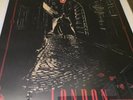 Guns N' Roses Lithograph Poster - London 2017 2018 - Jack The Ripper - VERY RARE