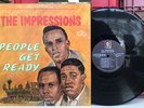 The Impressions - People Get Ready - ABC Stereo LP NM- Curtis Mayfield