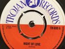 ANSEL COLLINS Night Of Love DERRICK MORGAN Copy Cat TROJAN TR699 1969 VINYL EX+