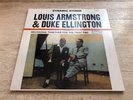 LP Louis Armstrong Duke Ellington Recording Together For The First Time HQ HEAVY