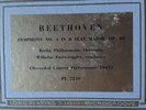 Rare 1951 VOX PL-7210: BEETHOVEN - SYMPHONY #4 FURTWANGLER / SUPPRESSED ISSUE
