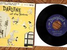 Scarce  DARLENE OF THE TEENS 45 Record DEP-3010 Part 1 Rock-A-Billy Disneyland