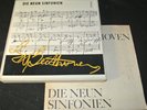 KONWITSCHNY Beethoven Die neun Sinfonien / 8 LP BOX DDR 1966 ETERNA 820411-418