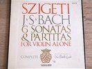 JOSEPH SZIGETI 6 Sonatas & Partitas BACH 1950s plum/silver VANGUARD 3LP Box MINT