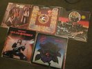 Thin Lizzy 5LP lot,all OPs/Fighting,Live & Dangerous,Night Life,Johnny The Fox,B