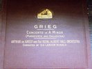 GRIEG -PIANOFORTE - ARTHUR DE GREEF-Rare HMV 4 X 78 RPM / NM