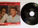 Dinah Washington Brook Benton 45 A Rockin' Good Day / I Believe HTF P/S 71629x45