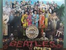 The Beatles ?– Sgt. Pepper 1980s vinyl reissue gatefold + inner. EX/EX nice copy