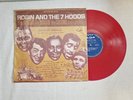 1960s Vtg Japan Red Vinyl LP Record Robin & the 7 Hoods Frank Sinatra Rat Pack