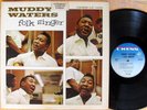 CHICAGO/DELTA BLUES LP: MUDDY WATERS Folk Singer CHESS LP 1483 Buddy Guy, Dixon