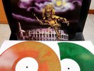 IRON MAIDEN - MAIDEN ROME rare live 2lp SPLASH VINYL