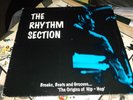 THE RHYTHM SECTION,TRS 003,RARE LP ALBUM,BREAKS BEATS GROOVES,HIP HOP FUNK VINYL