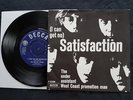THE ROLLING STONES Satisfaction 45/PS Danish   DECCA EXPORT 1965 EX+