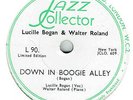BLUES 78 : LUCILLE BOGAN & WALTER ROWLAND ON JAZZ COLLECTOR REISSUE LABEL L90