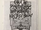 GAMES WORKSHOP WARHAMMER BOLT THROWER REALM OF CHAOS LYRIC SHEET INSERT EARACHE