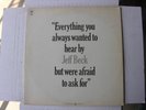 Jeff Beck Everything You Always Wanted To Hear from  White label