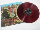 THE BEATLES SGT PEPPER'S ODEON RECORDS JAPAN/JAPANESE RED VINYL OP-8163 ALBUM