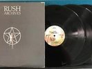 RUSH ARCHIVES NM- ORIG 1978 3-LP MASTERDISK HW S/T FLY BY NIGHT CARESS OF STEEL