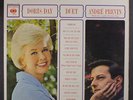 DORIS DAY & ANDRE PREVIN: Duet LP (six-eye label, split top seam w/ tape repair